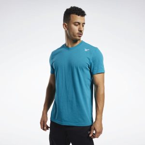 Reebok Training Essentials Classic T Shirt Herren - Türkis - DE 120-QYV